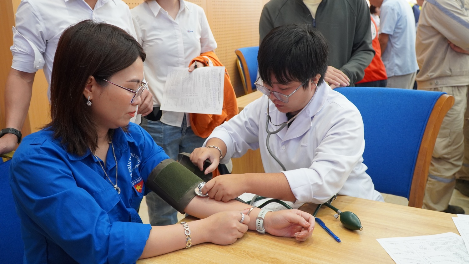 Ngày hội hiến máu nhân đạo “Trao giọt máu đào - Tiếp thêm sự sống” năm 2024 tại NMNĐ Thái Bình 2