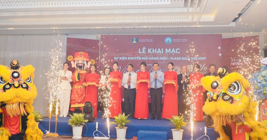 Bà Rịa   Vũng Tàu khai mạc chương trình khuyến mại hàng hiệu lên đến 80%