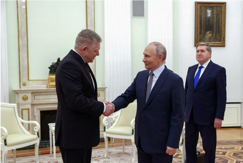 Tổng thống Putin gặp Thủ tướng Slovakia trong bối cảnh hợp đồng khí đốt của Ukraine sắp kết thúc