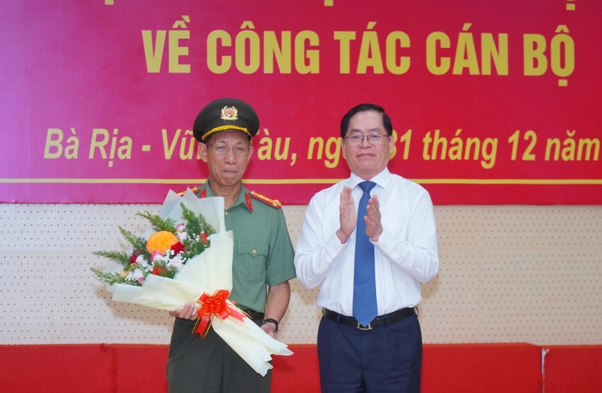 Đại tá Vũ Như Hà làm Giám đốc Công an tỉnh Bà Rịa - Vũng Tàu