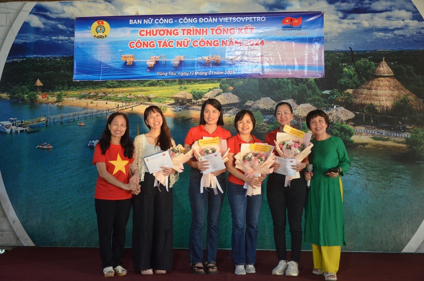 Chuỗi hoạt động ý nghĩa của Ban Nữ Công Vietsovpetro Chào đón Xuân Ất Tỵ 2025 Ban Nữ công Công đoàn Vietsovpetro tổ chức chuỗi hoạt động ý nghĩa chào đón xuân Ất Tỵ 2025