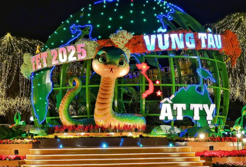 Bà Rịa - Vũng Tàu: Khai mạc Hội hoa Xuân Ất Tỵ 2025 với chủ đề “Hành tinh xanh”