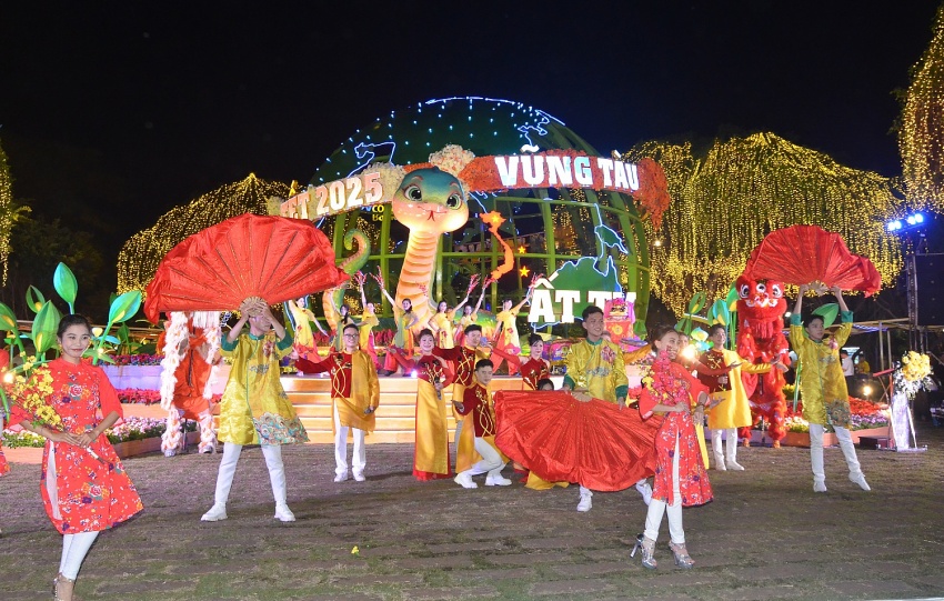 Bà Rịa - Vũng Tàu: Khai mạc Hội hoa Xuân Ất Tỵ 2025 với chủ đề “Hành tinh xanh”