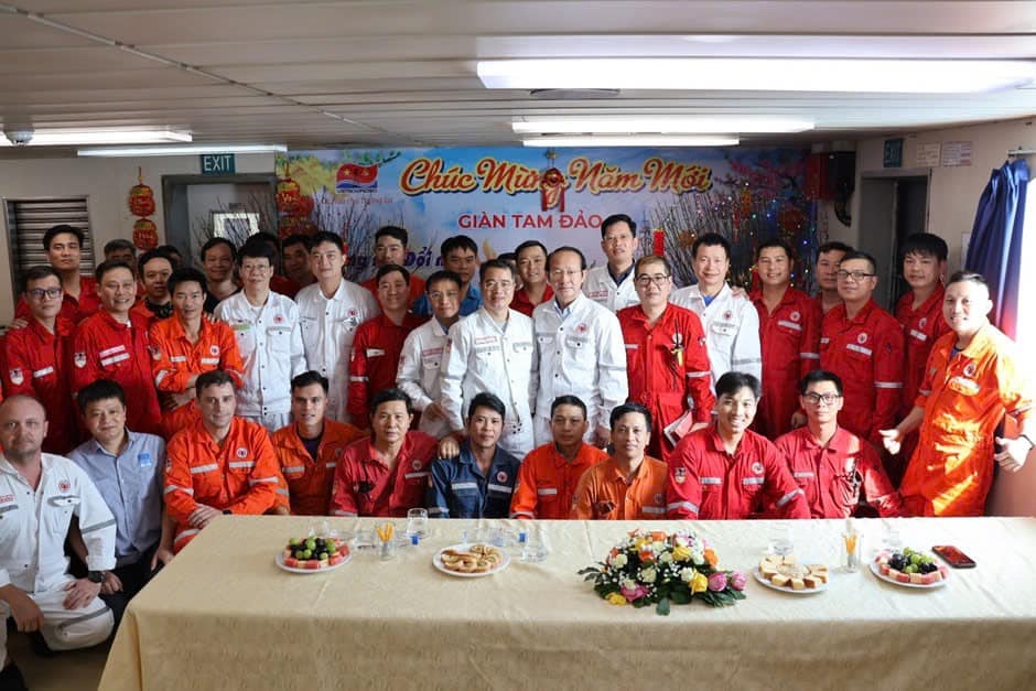 Vietsovpetro: Xuân gắn kết, vững bước đạt mục tiêu 2025