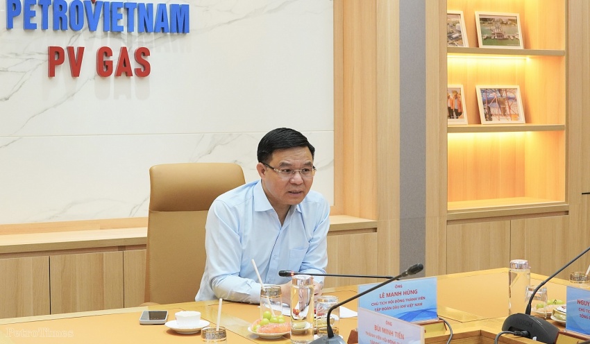 Chủ tịch HĐTV Petrovietnam Lê Mạnh Hùng: PV GAS khẩn trương đầu tư nâng công suất Kho LNG Thị Vải lên 3 triệu tấn