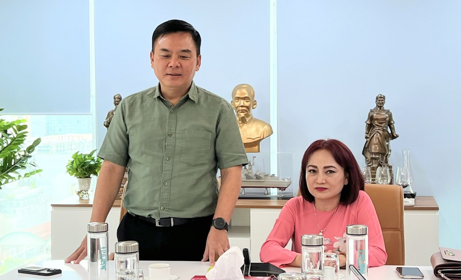 Công đoàn Dầu khí Việt Nam thăm, động viên tập thể người lao động PVFCCo