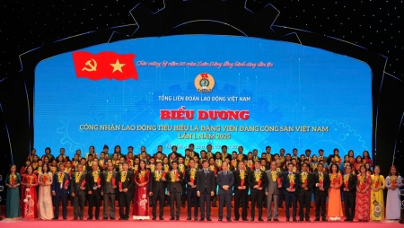 Hai công nhân lao động Dầu khí được biểu dương "Đảng viên công nhân lao động tiêu biểu toàn quốc năm 2025"