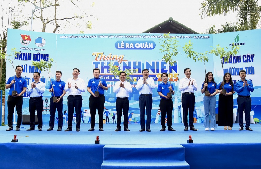 Tháng Thanh niên 2025: Tuổi trẻ tự hào, vững tin theo Đảng, chung tay bảo vệ môi trường