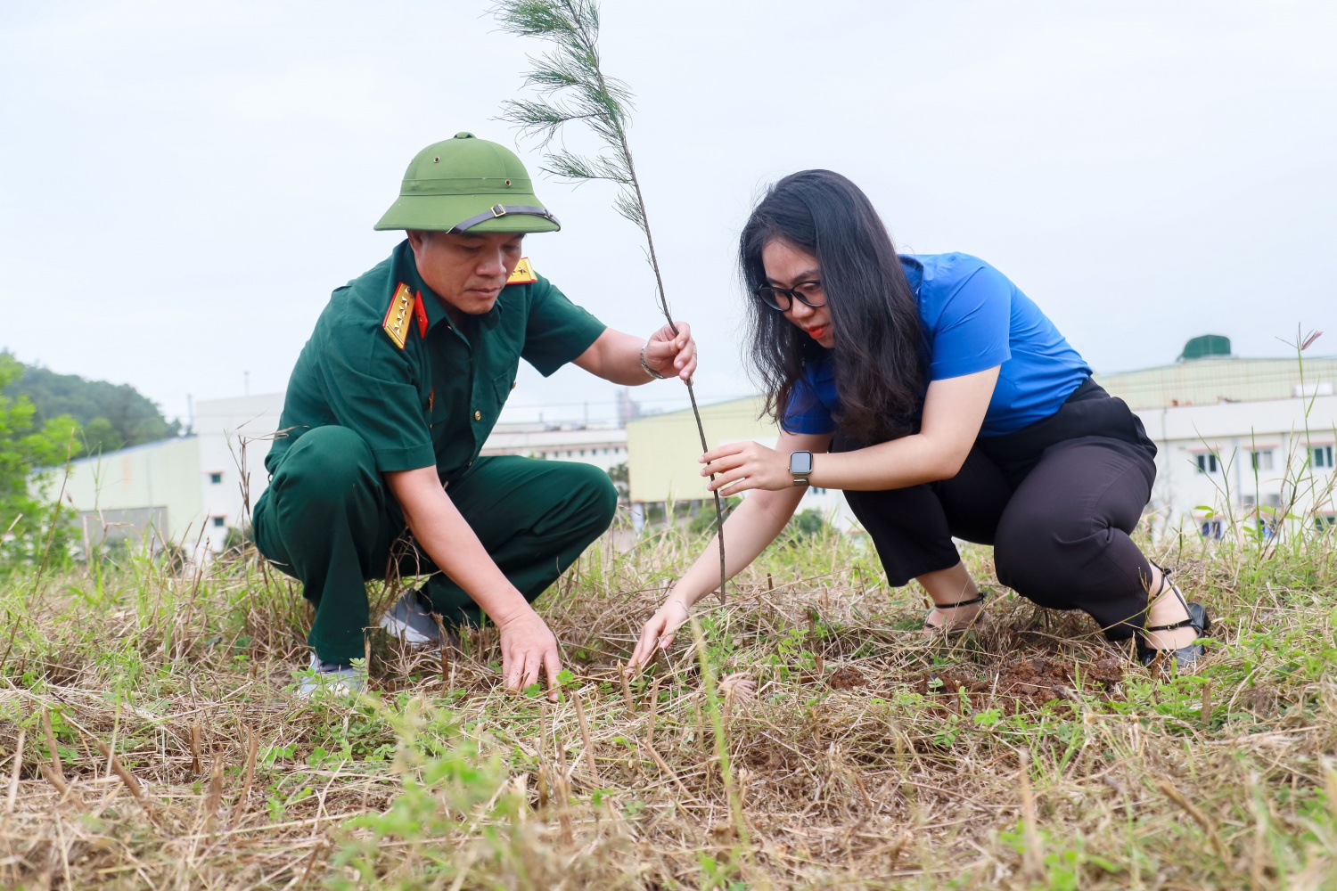Khoảng 3.000 cây Phi Lao đã được các CBCNV tham gia trồng tại đường dẫn lên Đài Quan sát NMLD Dung Quất (Đồi Cây Sấu). Khoảng 3.000 cây Phi Lao đã được các CBCNV tham gia trồng tại đường dẫn lên Đài Quan sát NMLD Dung Quất (Đồi Cây Sấu).