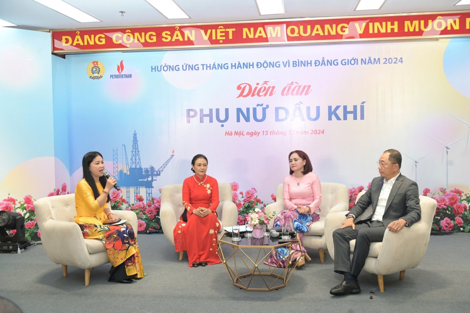 Mọi lĩnh vực của ngành đều có dấu ấn Phụ nữ Dầu Khí