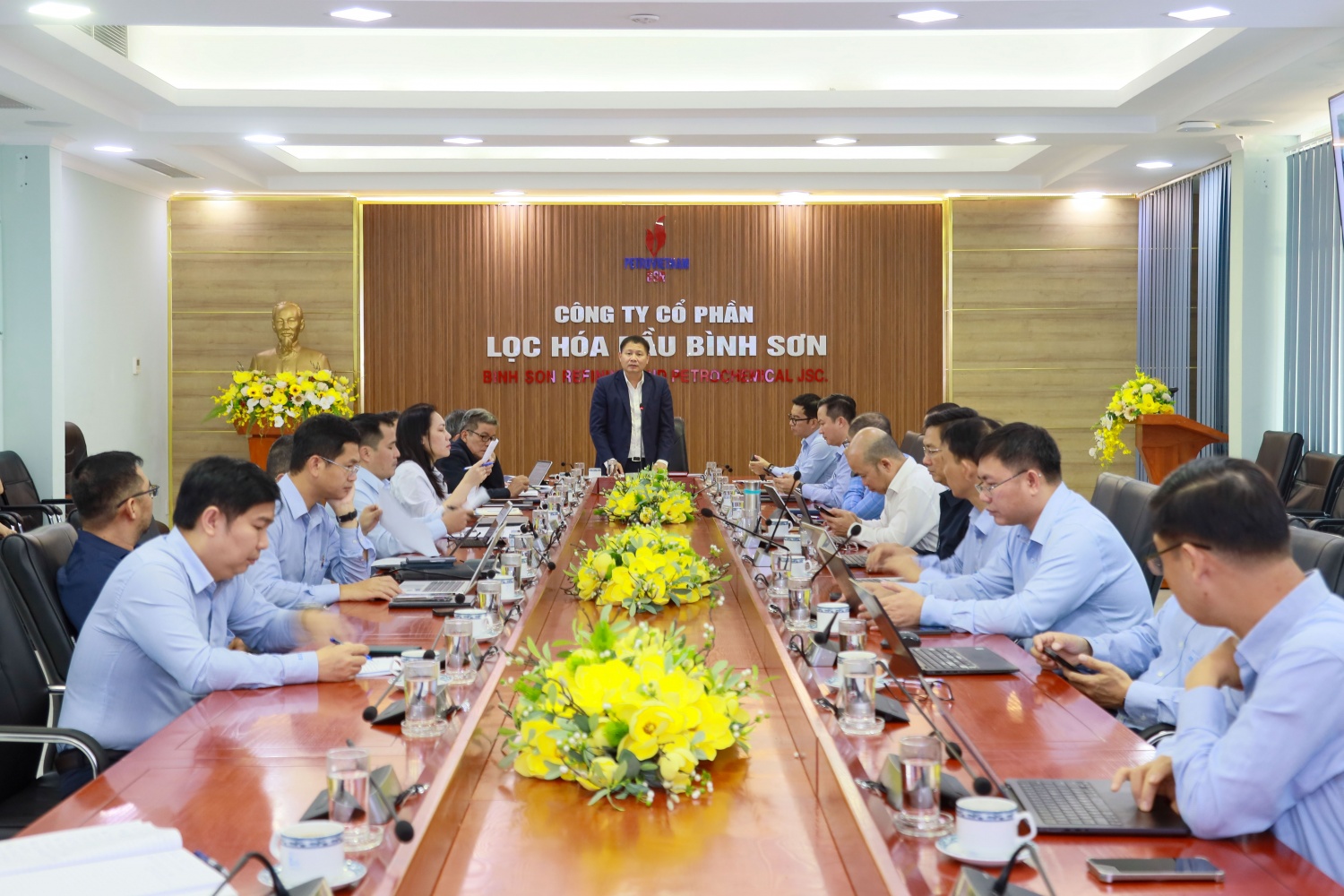 Toàn cảnh Hội nghị Chiến lược phát triển khoa học công nghệ, đổi mới sáng tạo và chuyển đổi số của BSR. Toàn cảnh Hội nghị Chiến lược phát triển khoa học công nghệ, đổi mới sáng tạo và chuyển đổi số của BSR.