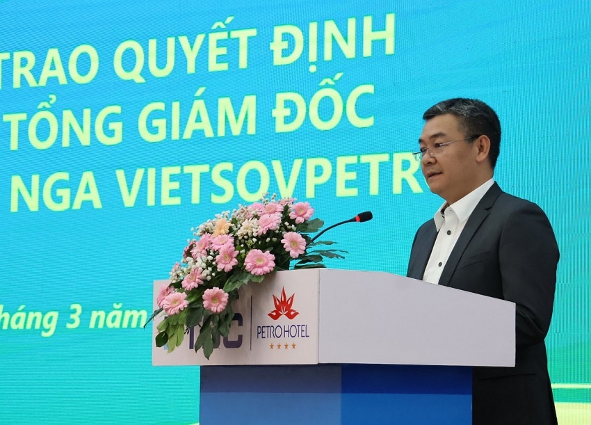 Vietsovpetro có tân Phó Tổng giám đốc Ông Nguyễn Thái Sơn được bổ nhiệm làm Phó Tổng Giám đốc Vietsovpetro
