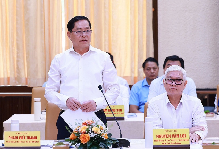 Thủ tướng chủ trì hội nghị của Đoàn Kiểm tra 1908 với TP HCM, Bình Dương, Bà Rịa-Vũng Tàu