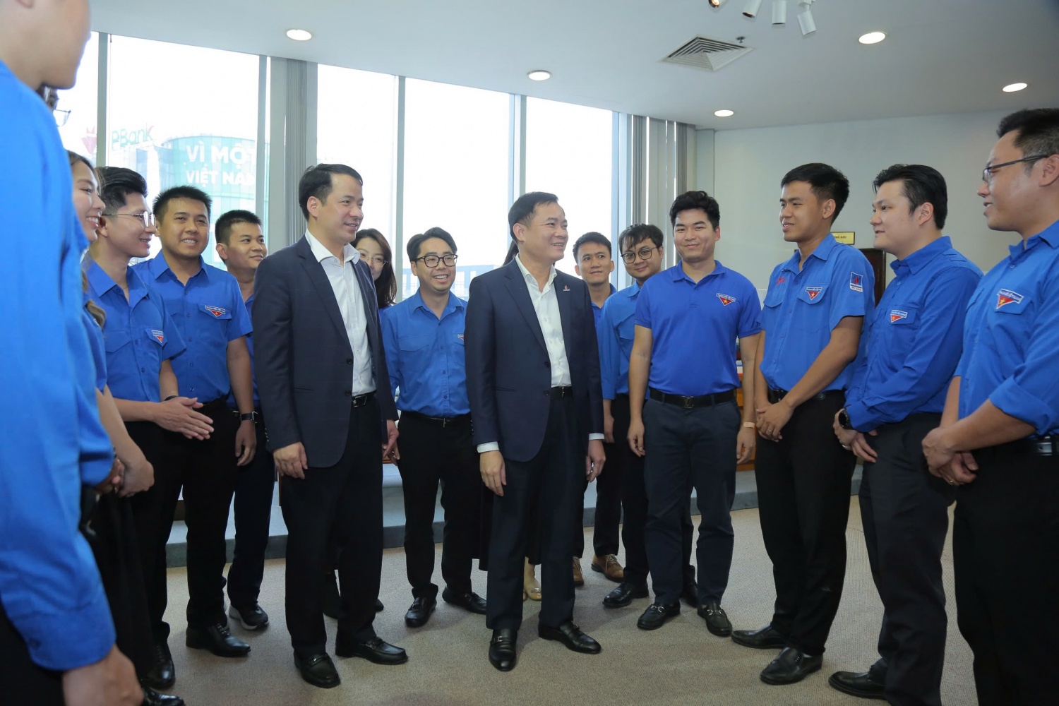 Tổng Giám đốc Petrovietnam Lê Ngọc Sơn đối thoại với đoàn viên, thanh niên toàn Tập đoàn