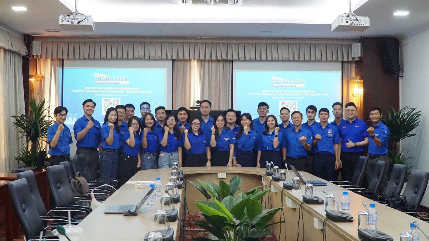 Tổng Giám đốc Petrovietnam Lê Ngọc Sơn đối thoại với đoàn viên, thanh niên toàn Tập đoàn