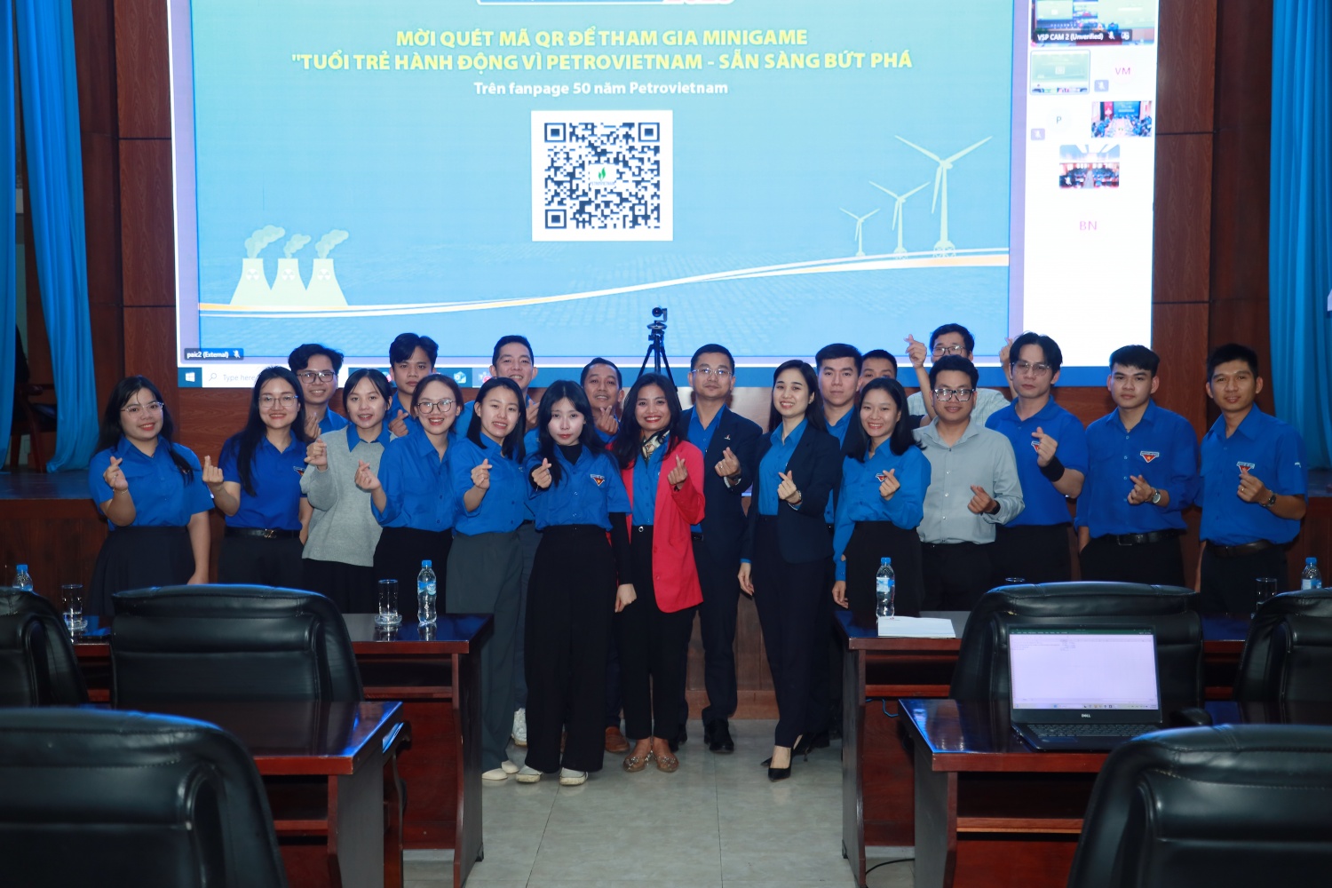 Tổng Giám đốc Petrovietnam Lê Ngọc Sơn đối thoại với đoàn viên, thanh niên toàn Tập đoàn