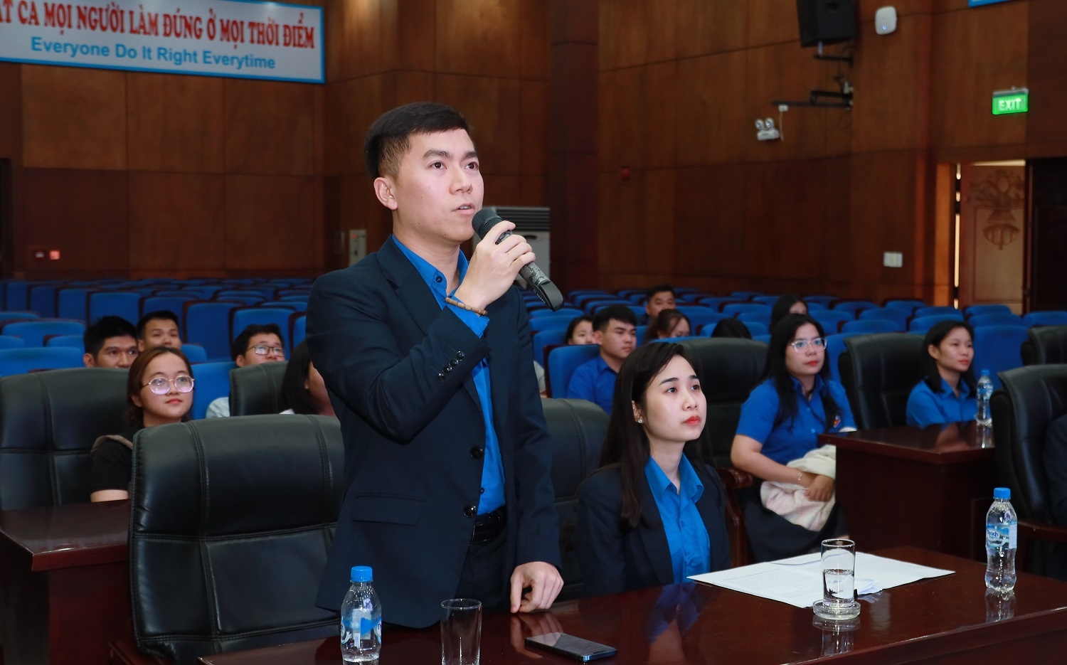 Tổng Giám đốc Petrovietnam Lê Ngọc Sơn đối thoại với đoàn viên, thanh niên toàn Tập đoàn