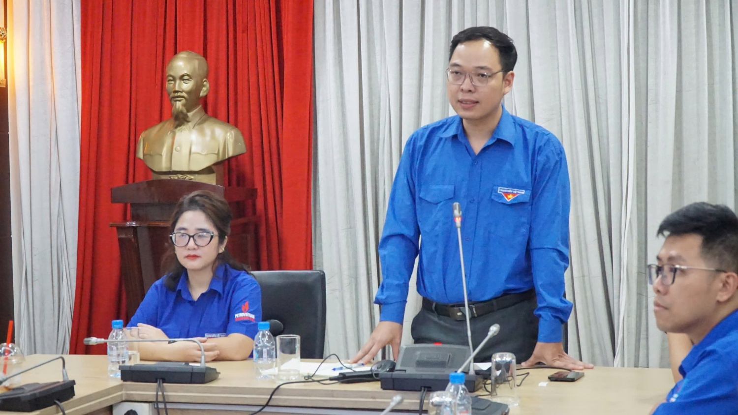 Tổng Giám đốc Petrovietnam Lê Ngọc Sơn đối thoại với đoàn viên, thanh niên toàn Tập đoàn