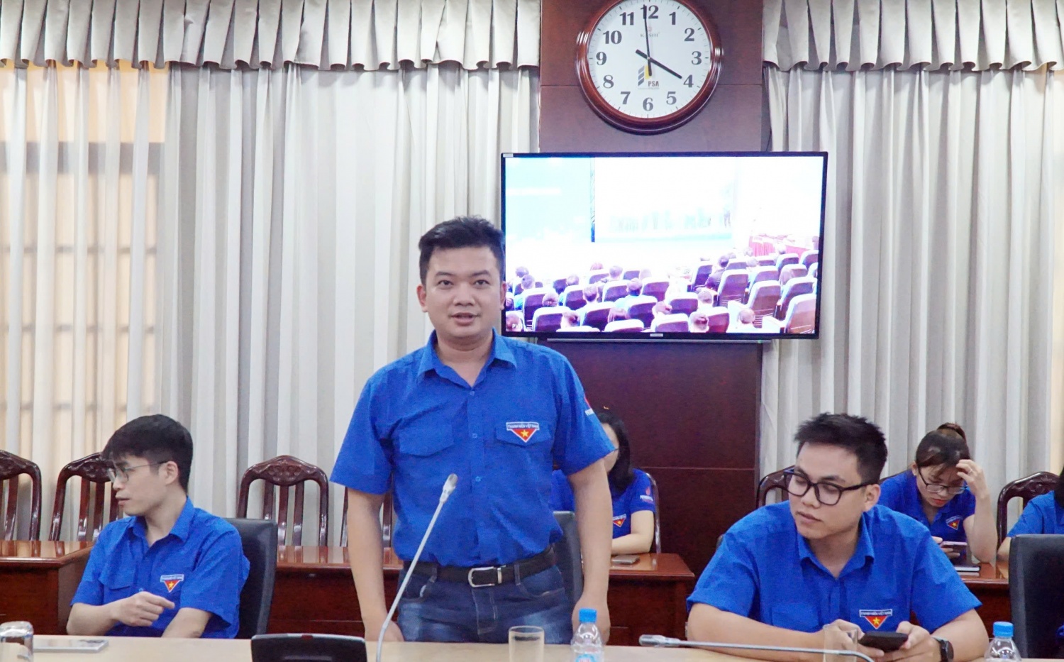 Tổng Giám đốc Petrovietnam Lê Ngọc Sơn đối thoại với đoàn viên, thanh niên toàn Tập đoàn