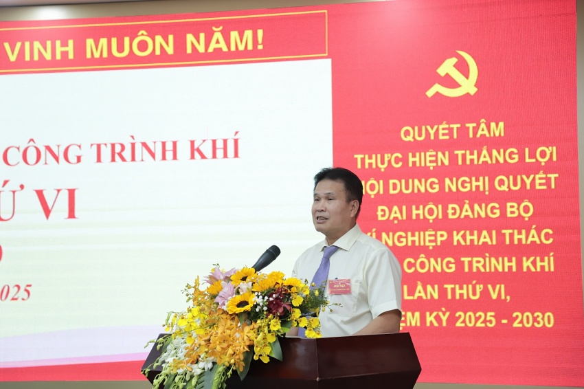 Đại hội điểm Đảng bộ XN Khí Vietsovpetro lần thứ VI thành công tốt đẹp Đảng bộ Xí nghiệp Khí quyết tâm hoàn thành mục tiêu vì sự phát triển bền vững của Vietsovpetro
