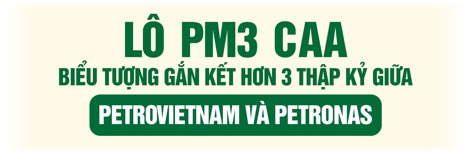 Petrovietnam - Petronas: Sự gắn bó chiến lược, hiệu quả và bền vững Petrovietnam - Petronas: Sự gắn bó chiến lược, hiệu quả và bền vững
