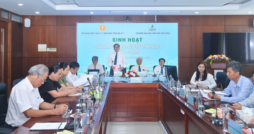 PVU tổ chức thành công buổi sinh hoạt CLB Hiệu trưởng: Gắn kết vì giáo dục tỉnh Bà Rịa – Vũng Tàu PVU tổ chức buổi sinh hoạt CLB Hiệu trưởng: Gắn kết vì sự nghiệp giáo dục tỉnh Bà Rịa - Vũng Tàu