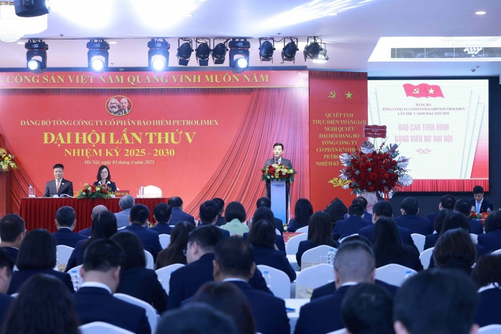 Đại hội lần thứ V nhiệm kỳ 2025 – 2030 của Đảng Bộ Tổng Công ty CP Bảo hiểm Petrolimex thành công rực rỡ Đại hội lần thứ V nhiệm kỳ 2025 – 2030 của Đảng Bộ Tổng Công ty CP Bảo hiểm Petrolimex thành công rực rỡ