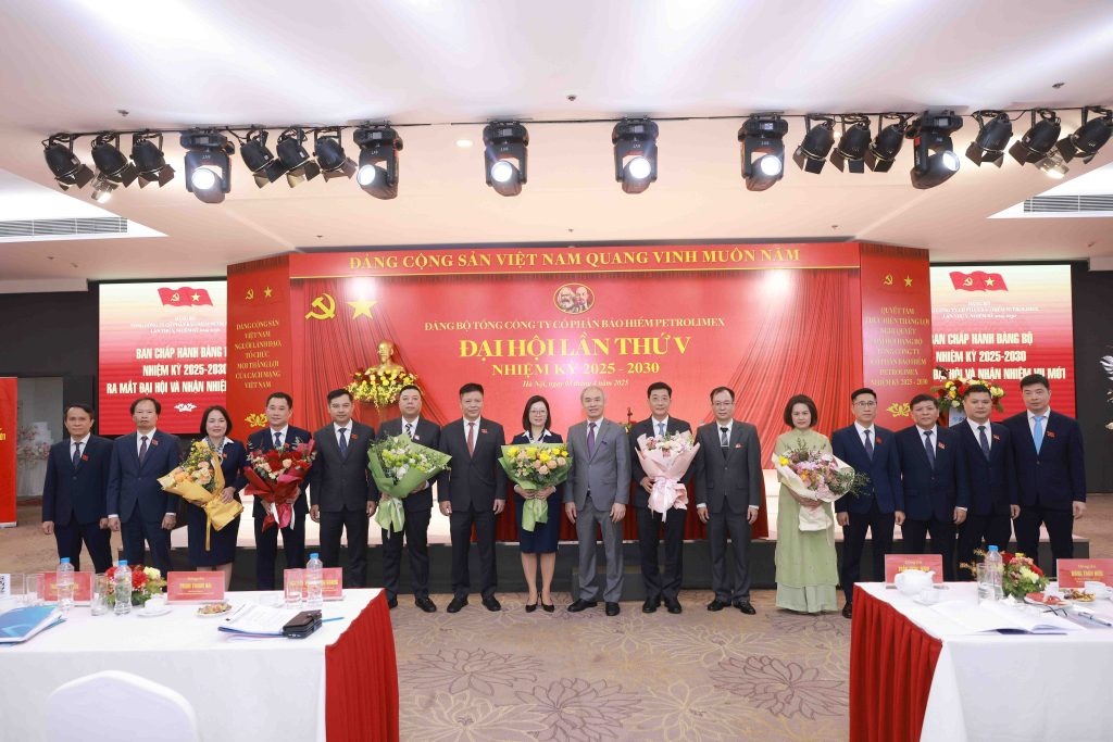 Đại hội lần thứ V nhiệm kỳ 2025 – 2030 của Đảng Bộ Tổng Công ty CP Bảo hiểm Petrolimex thành công rực rỡ Đại hội lần thứ V nhiệm kỳ 2025 – 2030 của Đảng Bộ Tổng Công ty CP Bảo hiểm Petrolimex thành công rực rỡ