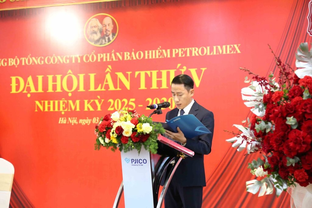 Đại hội lần thứ V nhiệm kỳ 2025 – 2030 của Đảng Bộ Tổng Công ty CP Bảo hiểm Petrolimex thành công rực rỡ Đại hội lần thứ V nhiệm kỳ 2025 – 2030 của Đảng Bộ Tổng Công ty CP Bảo hiểm Petrolimex thành công rực rỡ