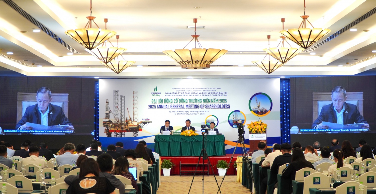 PV Drilling tổ chức thành công Đại hội đồng cổ đông thường niên năm 2025