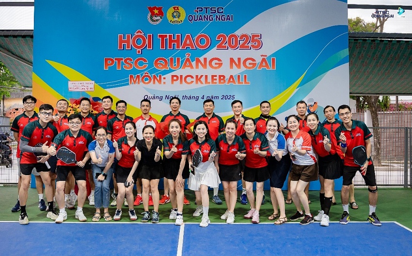 Hội thao PTSC Quảng Ngãi năm 2025 - sân chơi gắn kết người lao động