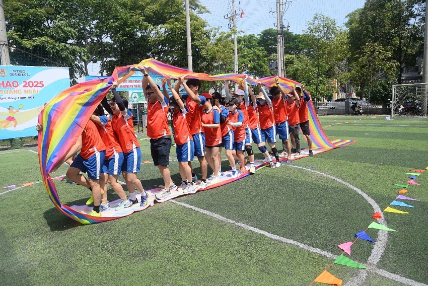 Hội thao PTSC Quảng Ngãi năm 2025 - sân chơi gắn kết người lao động