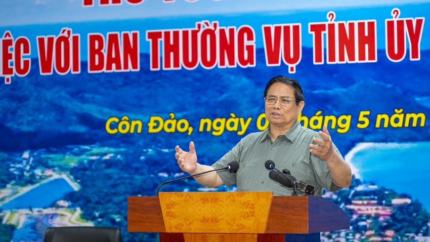 Thủ tướng Phạm Minh Chính làm việc với tỉnh Bà Rịa – Vũng Tàu: Nhiều chỉ đạo quan trọng thúc đẩy phát triển Côn Đảo và toàn tỉnh Thủ tướng: Xây dựng Côn Đảo