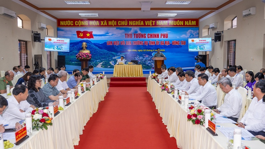 Thủ tướng Phạm Minh Chính làm việc với tỉnh Bà Rịa – Vũng Tàu: Nhiều chỉ đạo quan trọng thúc đẩy phát triển Côn Đảo và toàn tỉnh Thủ tướng: Xây dựng Côn Đảo