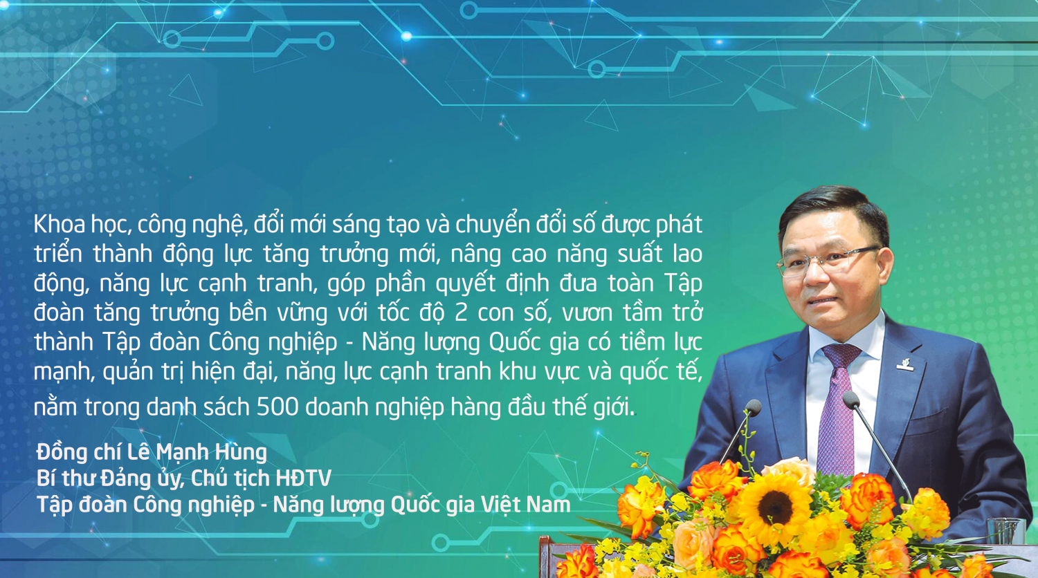 Khoa học công nghệ là động lực quan trọng, mang tính quyết định cho sự phát triển bền vững của Petrovietnam