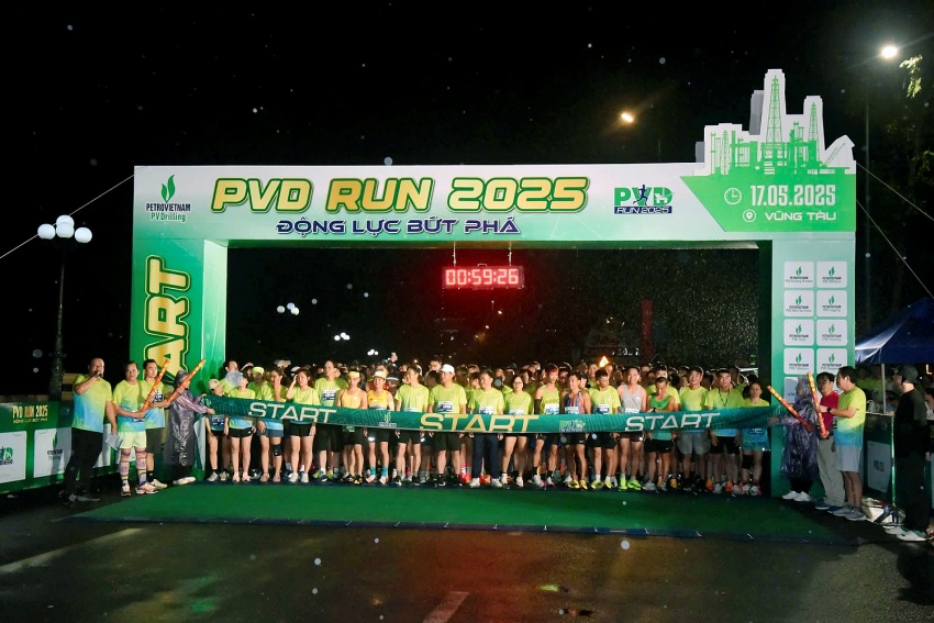 PVD RUN 2025   “Động lực bứt phá” lan tỏa từ thành phố biển