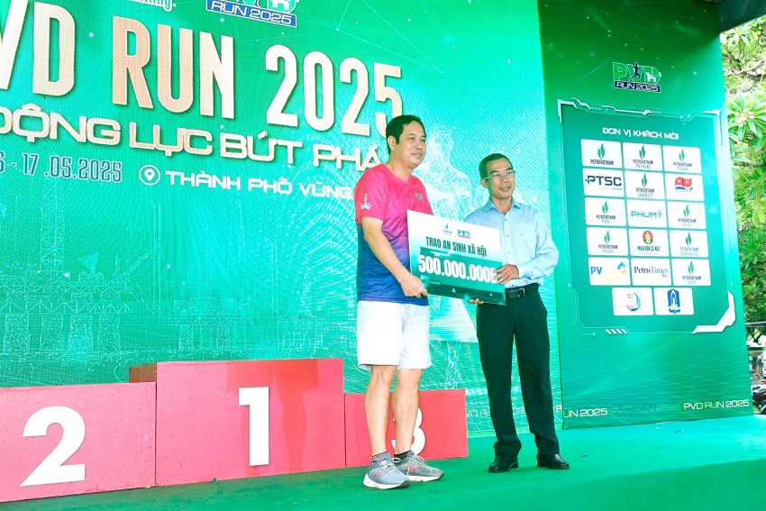 PVD RUN 2025   “Động lực bứt phá” lan tỏa từ thành phố biển