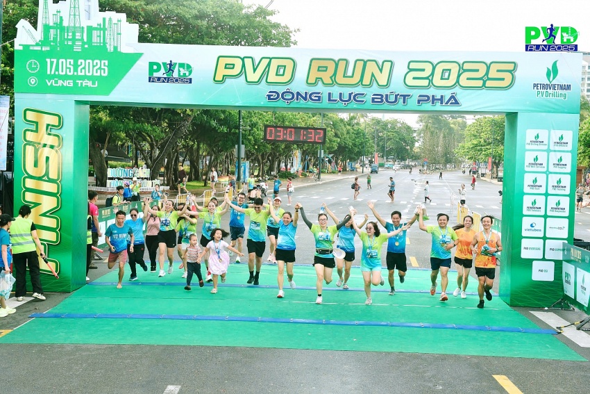 PVD RUN 2025   “Động lực bứt phá” lan tỏa từ thành phố biển