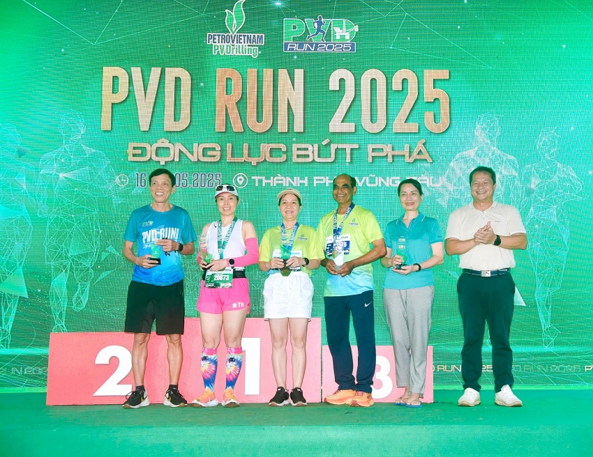 PVD RUN 2025   “Động lực bứt phá” lan tỏa từ thành phố biển