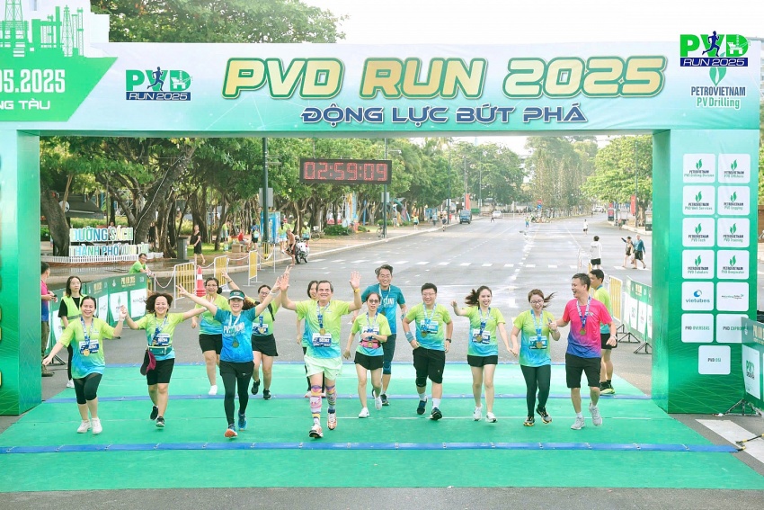 PVD RUN 2025   “Động lực bứt phá” lan tỏa từ thành phố biển
