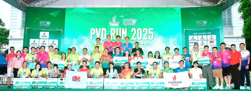 PVD RUN 2025   “Động lực bứt phá” lan tỏa từ thành phố biển