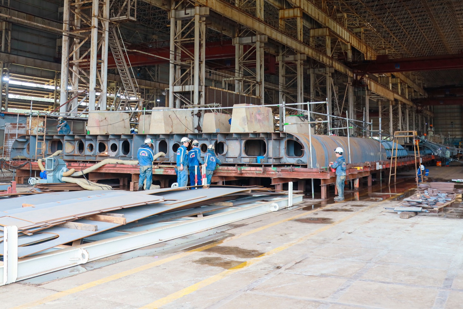 PVSM hiện đang nỗ lực triển khai thực hiện dự án. Series 4 tàu đa năng đánh dấu bước tiến quan trọng của PVSM trong việc khẳng định năng lực đóng tàu của đơn vị. PVSM hiện đang nỗ lực triển khai thực hiện dự án. Series 4 tàu đa năng đánh dấu bước tiến quan trọng của PVSM trong việc khẳng định năng lực đóng tàu của đơn vị.