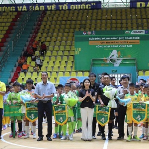 Khai mạc Giải bóng đá U11, U13 toàn quốc: Gần 300 cầu thủ tranh tài sôi nổi tại Bà Rịa - Vũng Tàu