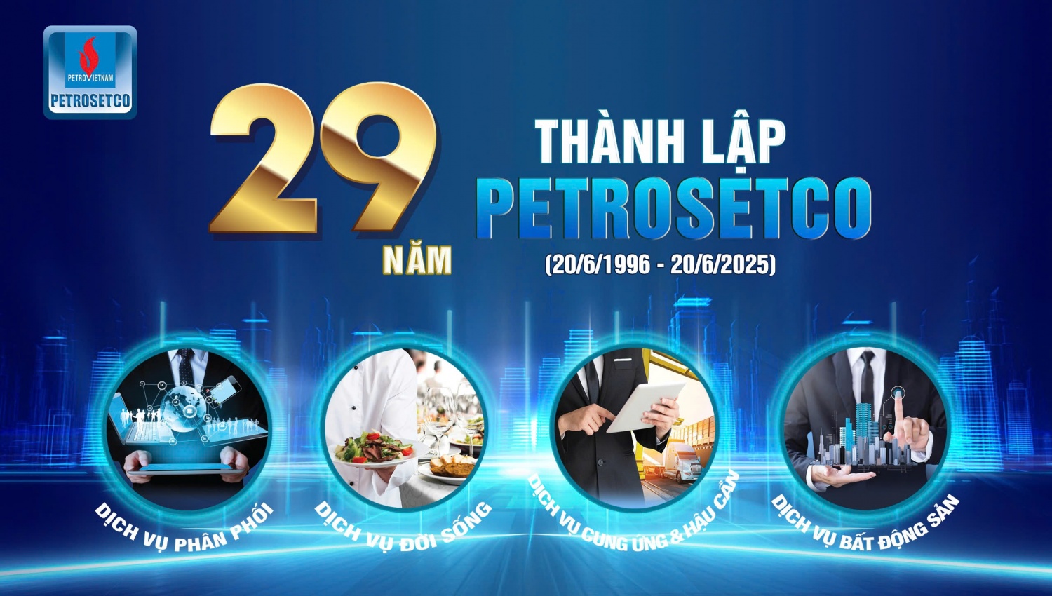 PETROSETCO: 29 năm vững vàng “Chuyên tay - Chuyên tâm” PETROSETCO: 29 năm vững vàng "Chuyên tay - Chuyên tâm"