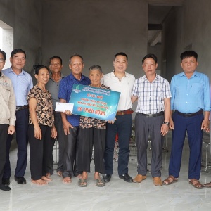 NMNĐ Thái Bình 2 hỗ trợ xây dựng nhà Đại đoàn kết tại tỉnh Thái Bình