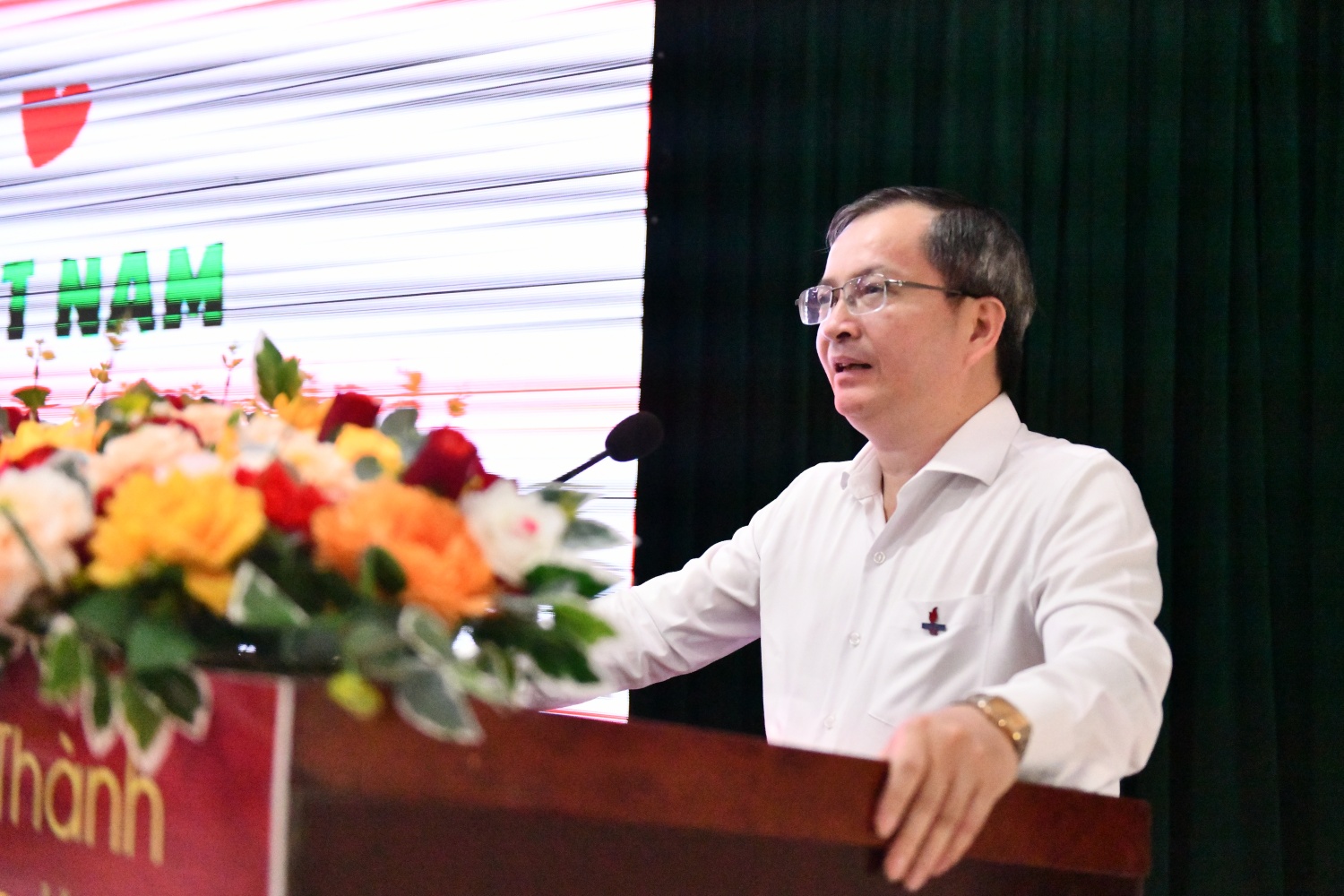 Thành viên HĐQT BSR Khương Lê Thành phát biểu tại buổi Tọa đàm Thành viên HĐQT BSR Khương Lê Thành phát biểu tại buổi Tọa đàm