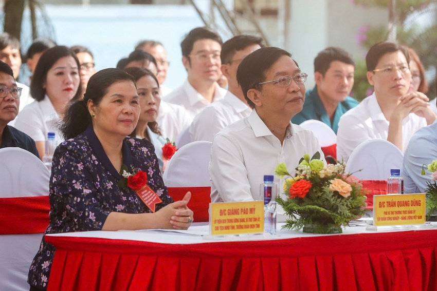 [Chùm ảnh] Petrovietnam đồng hành xây dựng Trường phổ thông Dân tộc nội trú TH & THCS Phong Thổ, tỉnh Lai Châu