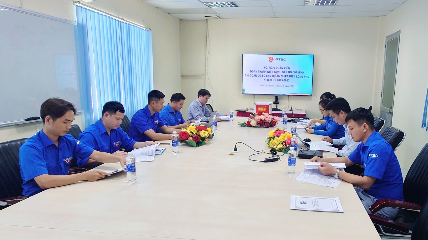 Hội nghị đoàn viên Chi đoàn Ban Dự án Nhiệt điện Long Phú PTSC nhiệm kỳ 2025-2027
