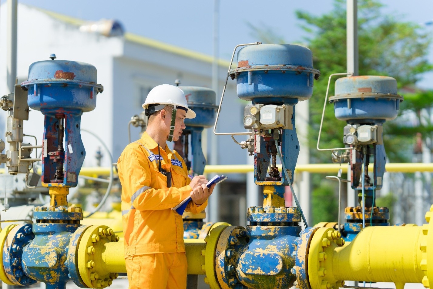 sau hơn 23 năm vận hành, hệ thống khí thấp áp của PV GAS D luôn hoạt động ổn định