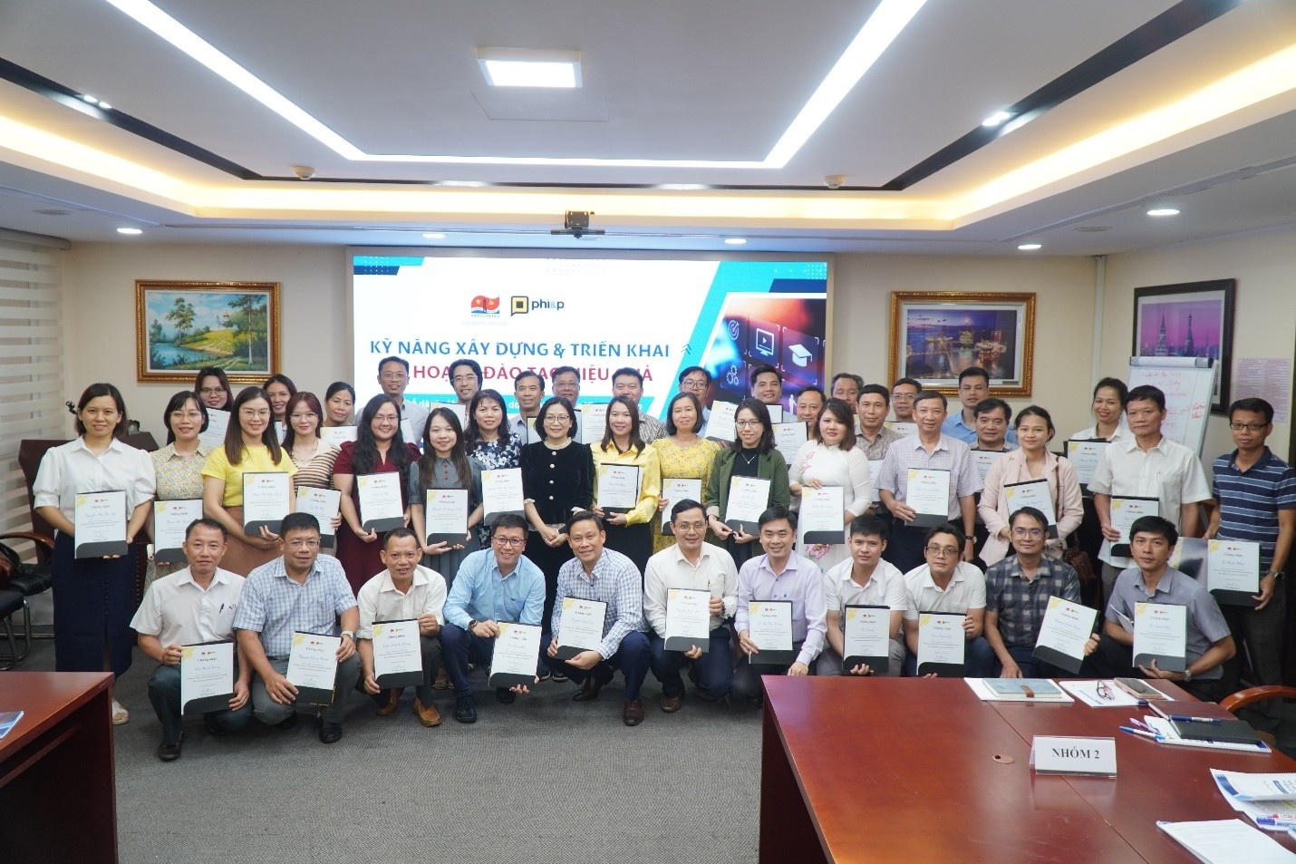 Vietsovpetro tổ chức khóa đào tạo “Kỹ năng xây dựng và triển khai kế hoạch đào tạo hiệu quả” Vietsovpetro tổ chức khóa đào tạo “Kỹ năng xây dựng và triển khai kế hoạch đào tạo hiệu quả”